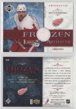 2006-07 Upper Deck Artifacts Frozen Swatches Red /100 Henrik Zetterberg #FA-HZ