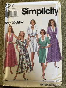 Simplicity 8227 Vintage Ladies Dress Pattern 18-22 New Uncut - Picture 1 of 1