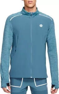NIKE THERMA KUGELELEMENT HALBER REISSVERSCHLUSS TOP HERREN LAUFTOP BLAU 2XL XXL CJ5680 418 - Bild 1 von 4