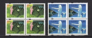 Pologne 1997 EUROPA contes et légendes 2 blocs de 4 timbres neufs MNH /TE3483 - Imagen 1 de 1
