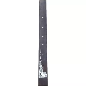 25.5" Scale Rosewood 42mm Unfinished Guitar Fretboard MOP Mermaid 24 Fret - Picture 1 of 5