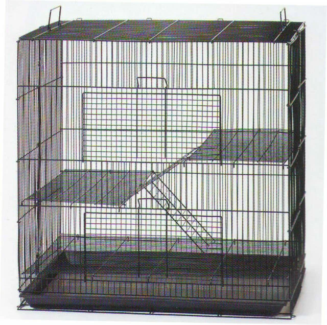 Mcage K701H Small Animal 3 Tier Cage - Black