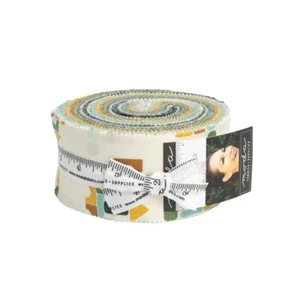ABC XYZ Jelly Roll 2.5" Strips Quilt Fabric by Moda Animals - Picture 1 of 3