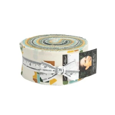 ABC XYZ Jelly Roll 2.5" Strips Quilt Fabric by Moda Animals - Image 1 of 3