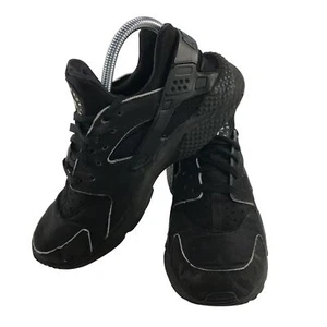 SCARPE DA CORSA TRIPLE BLACK NIKE AIR HUARACHE 318429-003 DA UOMO TAGLIA 8 - Foto 1 di 8