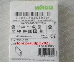 750-552 New In Box WAGO 750-552 2-Channel Analog Output Module 750552 - Picture 1 of 4