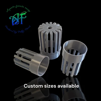Aquarium marine sump filter pipe overflow strainer 22 32 36 40 mm solvent weld - Image 1 of 4