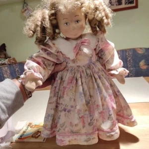 Puppe, Schlenkerpuppe, 43 cm, Handarbeit - Bild 1 von 5