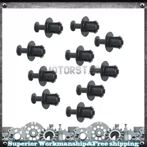 Set of 10 Cooling Fan Shroud Clips For BMW E30 E31 E32 E34 E36 E38 E46 - Picture 1 of 6