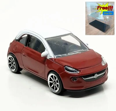 Majorette OPEL Adam Dark Red / White Roof - Wheel 8S 1:55 (3") no Package - Image 1 of 4