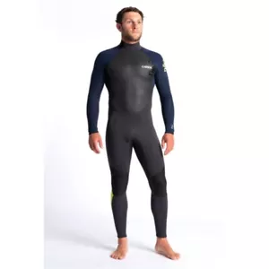 C-Skins Element 3/2mm Mens Wetsuit Anthracite Slate Lime - Medium Small MS - Picture 1 of 1