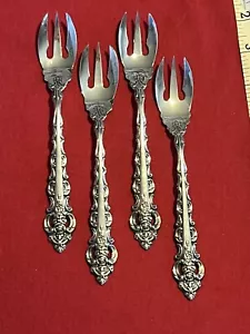 Oneida Heirloom Da Vinci Set of 4 Pastry Forks 7 1/8” Inch VERY RARE !!! - Picture 1 of 5