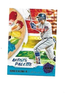 2020 DIAMOND KINGS Artist's Palette #AP2 RONALD ACUNA JR (Braves) - Picture 1 of 3