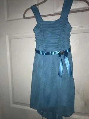 Amys Closet~ Blue Girls Dress Size 10. Sleeveless CUTE! Sleeveless - Image 1 of 4