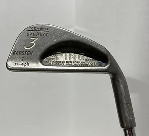 PING Karsten I 17-4ph Blue Dot #3 Iron Original Steel Regular Flex No # On Sole - Picture 1 of 5
