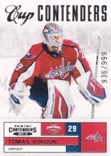 2011-12 Panini Contenders Hockey 150 Tomas Vokoun CC 936/999