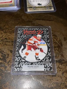2021-22 UD Series 1 Hundo P #HP-7 Milan Lucic - Calgary Flames - Picture 1 of 2