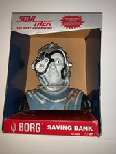 Star Trek The Next Generation Tng Borg Savings Bank Collector'S Series 1994