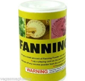 Fanning Powder 2oz/57grams - 4 Card Magicians & Manipulators -Make Old Decks New - Picture 1 of 2