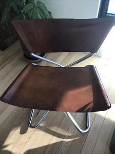 Scandinavian Modern VINTAGE Erik Magnussen Z Down Folding Chair Torben Orskov - Picture 1 of 21