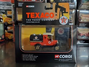 CORGI SHOWCASE MODEL T FORD TANKER TEXACO PETROLEUM PRODUCTS - Picture 1 of 4