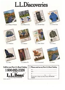 LL Bean LL Discoveries Saisonkataloge 1994 Vintage Print Werbung - Bild 1 von 1
