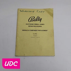 Bally Elektronische Flipper Spiele Reparaturverfahren - Bild 1 von 1