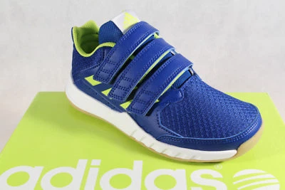 Adidas Zapatillas de Deporte Footing para Pista Forta Gimnasio Azul/Verde Nuevo - Imagen 1 de 4