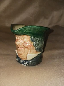 ROYAL DOULTON - Creamer Mug Parson Brown 3" Green - Very Nice - Picture 1 of 9