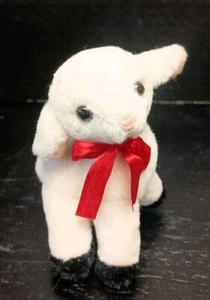 Vintage Adorable Mini 4.5" Lamb Plush Sheep Stuffed Animal HTF - Picture 1 of 6
