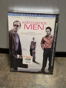 Matchstick Men (DVD, 2003) Snap case-Sealed. Small crack in case - Picture 1 of 6