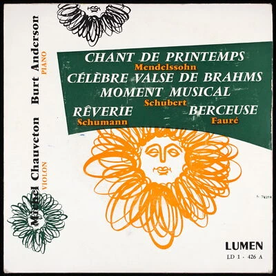 LD1 - 426 A - MICHEL CHAUVETON / ANDERSON - EP 45 tours Lumen - Photo 1/4