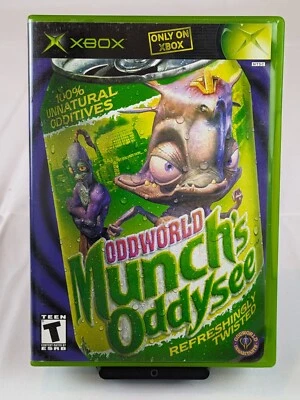 Oddworld: Munch's Oddysee (Microsoft Xbox, 2001) No Manual - Tested - Image 1 of 3