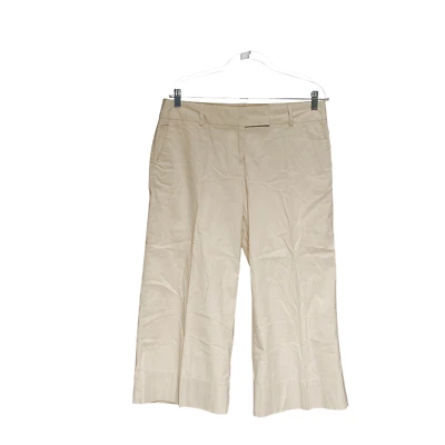 INC International Concepts Beige Cropped Pants - Image 1 of 4