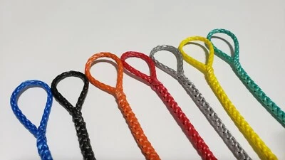 Hamaca Dogbone Extensión Peso Ligero 12 pies Largo Dyneeema Extensión Par Foto 1 de 2