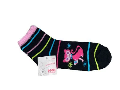 NWT No Boundaries CATS Black Low Cut Women’s Socks Size 4-10 Ankle - Image 1 of 4
