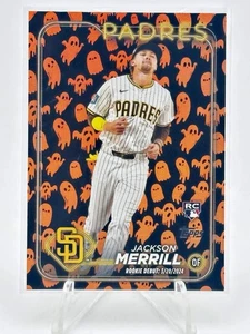 Aggiornamento Topps 2024 Jackson Merrill RC Ghost Foil #US169 Parallelo RARO - Foto 1 di 2
