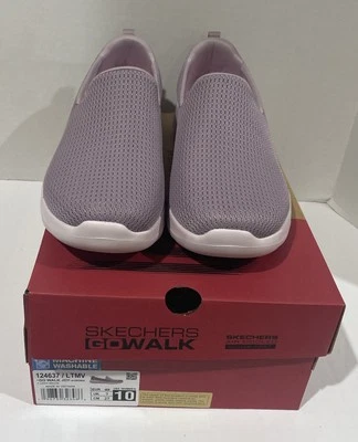 Skechers  Womens Size 10 Go Walk Joy  Aurora  (124637) Light Mauve Sneakers - Image 1 of 4