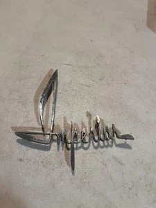 1963 Chrysler Imperial Script Emblem Crown Rare Part oem 63 Patina Vintage OEM - Picture 1 of 9