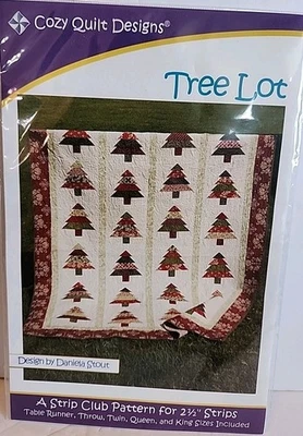 Cozy Quilt Designs TREE LOT Daniela Stout Christmas See Pics/Desc - Image 1 of 2