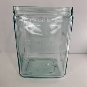 ANTICO PORTA BATTERIA DELCO LIGHT EXIDE KXG-13 VETRO BLU #2 - Foto 1 di 10