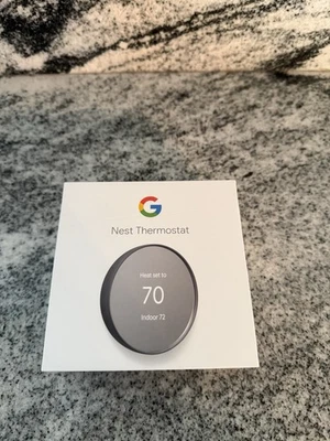 Google Nest Thermostat In Charcoal AND Google Nest WIFI Router BOTH BNIB - Image 1 of 4