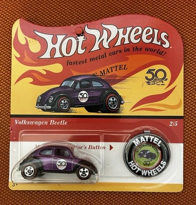 Volkswagen Beetle 50 aniversario Redline Hot Wheels Foto 1 de 2