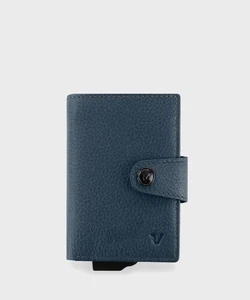 Roncato Iron compact wallet 6+2 cc e monete, blu navy 40071523 - Picture 1 of 3