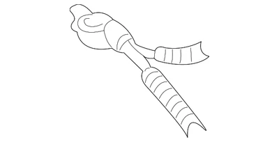 Genuine Honda 2004-2005 Honda Civic - Wire Harness Engine 32110-PLR-A02 - Image 1 of 2