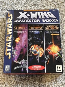 Star Wars X-Wing Collector Series CD ROM Windows 95, 98 PC Big Box Spiel 1998 - Bild 1 von 7