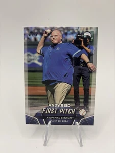 2024 Topps Update Series First Pitch Andy Reid #FP-6 - Bild 1 von 2
