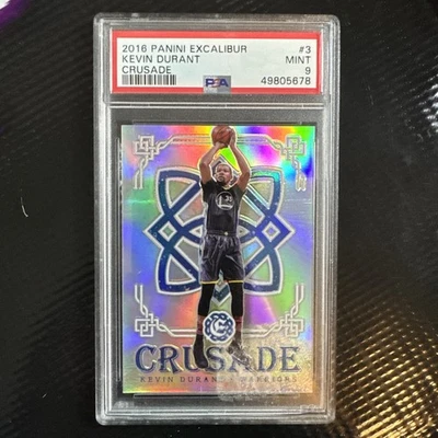 Kevin Durant 2016 Panini Excalibur #3 Silver Crusade - Image 1 of 2