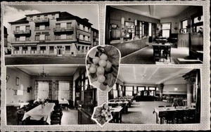 Ak Wasserbillig Luxemburg, Hotel Restaurant Hengen - 3628611 - Bild 1 von 2