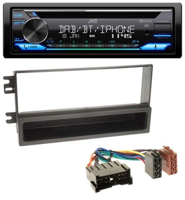 JVC Bluetooth MP3 USB DAB CD Autoradio für Kia Sorento (2002-2006) - Bild 1 von 4